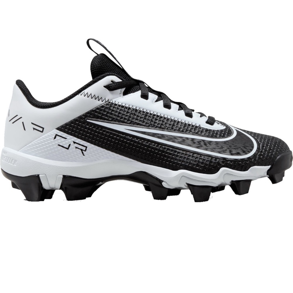Nike Vapor Edge Shark Youth Football Cleats- Black & White, Size 1